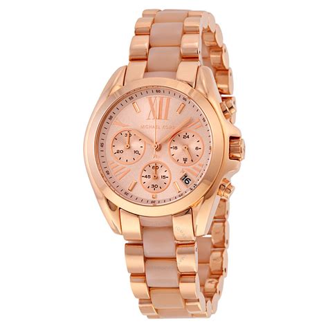 michael kors mini rose dial.